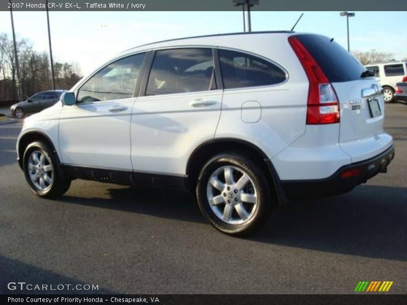 Taffeta White / Ivory 2007 Honda CR-V EX-L