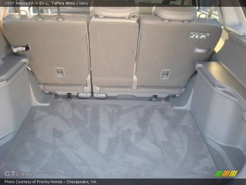 Taffeta White / Ivory 2007 Honda CR-V EX-L
