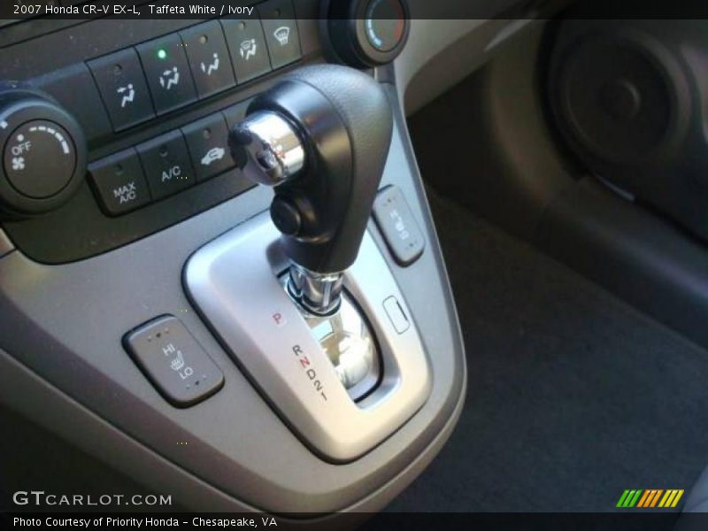Taffeta White / Ivory 2007 Honda CR-V EX-L