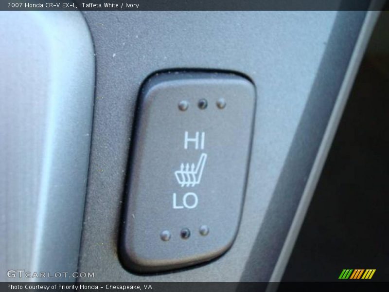 Taffeta White / Ivory 2007 Honda CR-V EX-L