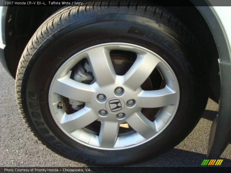 Taffeta White / Ivory 2007 Honda CR-V EX-L
