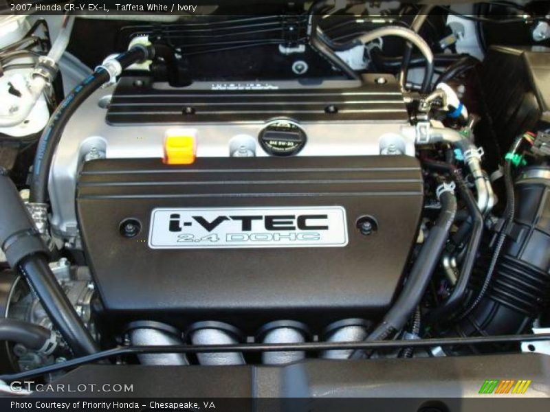Taffeta White / Ivory 2007 Honda CR-V EX-L