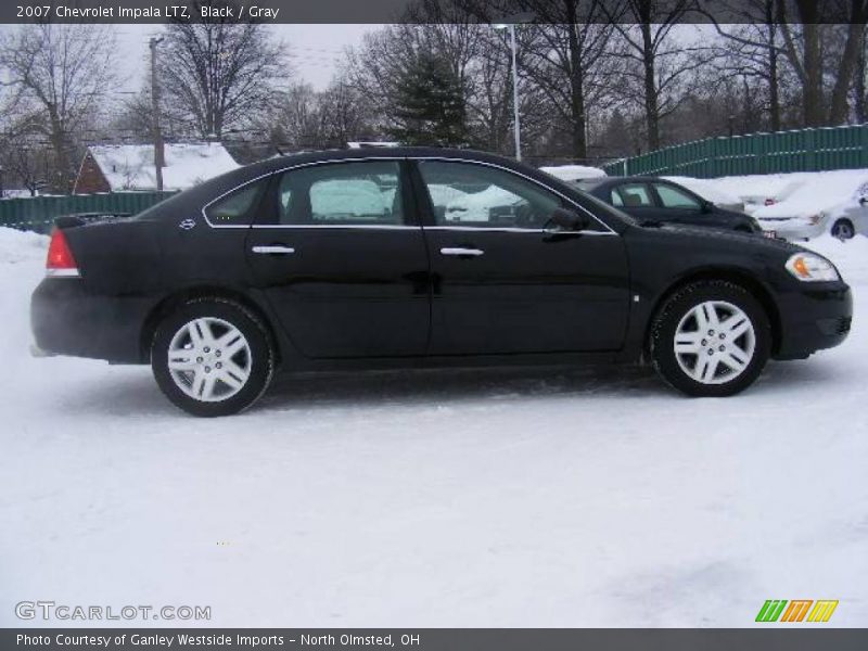 Black / Gray 2007 Chevrolet Impala LTZ