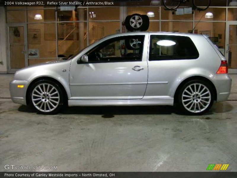 Reflex Silver Metallic / Anthracite/Black 2004 Volkswagen R32