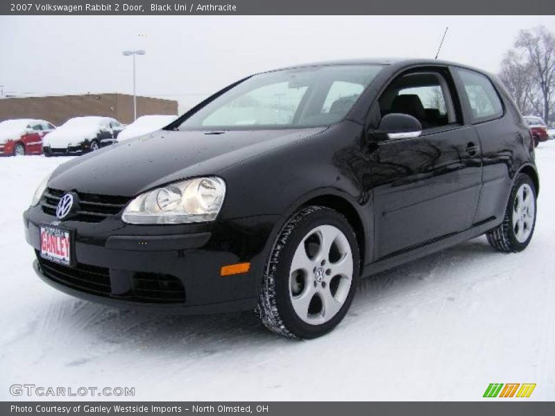 Black Uni / Anthracite 2007 Volkswagen Rabbit 2 Door