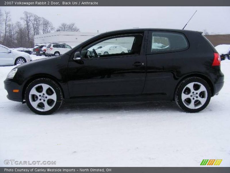 Black Uni / Anthracite 2007 Volkswagen Rabbit 2 Door