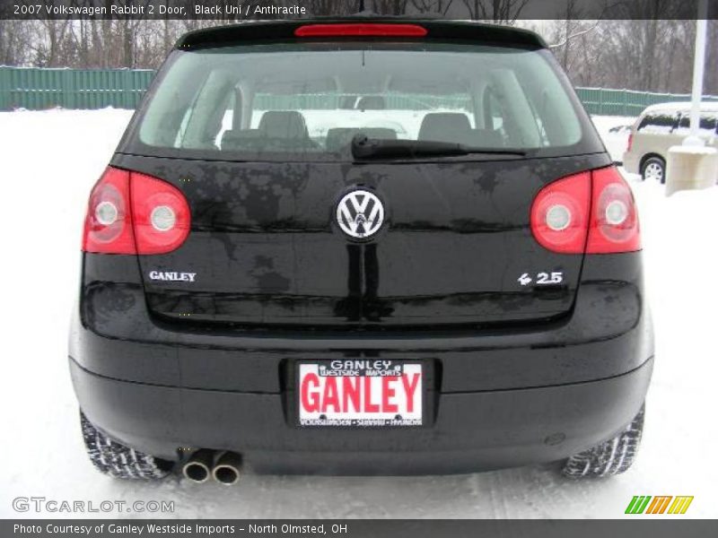 Black Uni / Anthracite 2007 Volkswagen Rabbit 2 Door