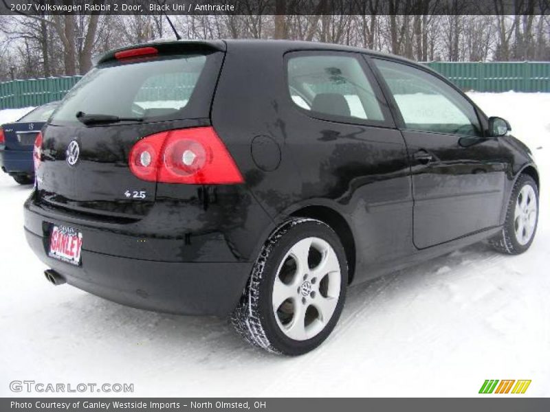 Black Uni / Anthracite 2007 Volkswagen Rabbit 2 Door