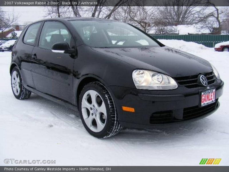 Black Uni / Anthracite 2007 Volkswagen Rabbit 2 Door