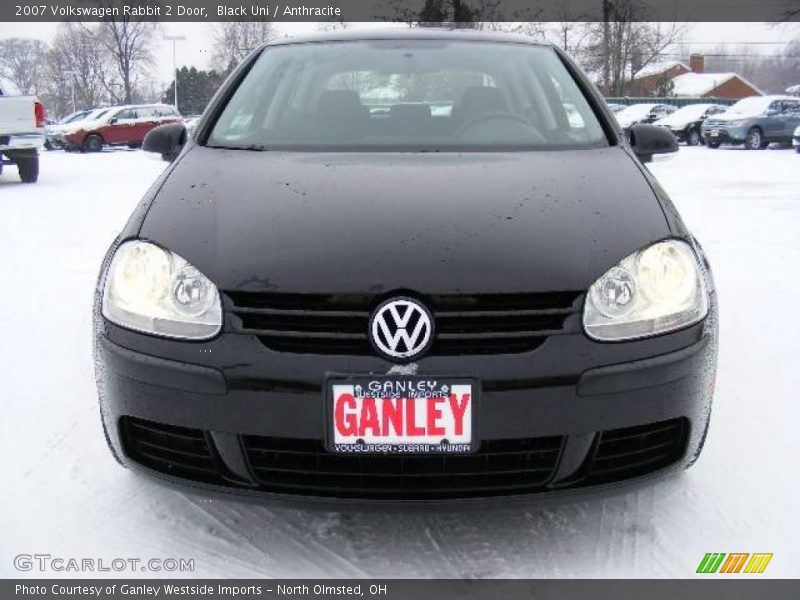 Black Uni / Anthracite 2007 Volkswagen Rabbit 2 Door