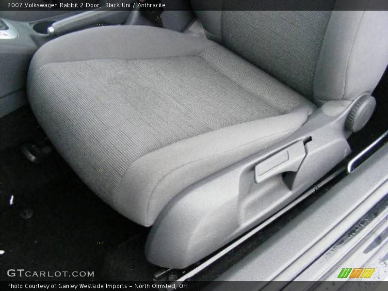 Black Uni / Anthracite 2007 Volkswagen Rabbit 2 Door