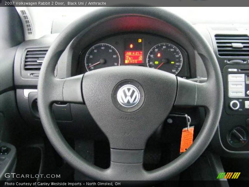 Black Uni / Anthracite 2007 Volkswagen Rabbit 2 Door