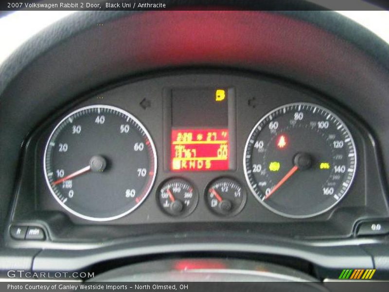 Black Uni / Anthracite 2007 Volkswagen Rabbit 2 Door