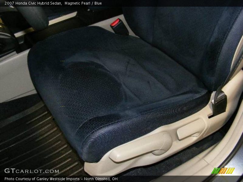 Magnetic Pearl / Blue 2007 Honda Civic Hybrid Sedan