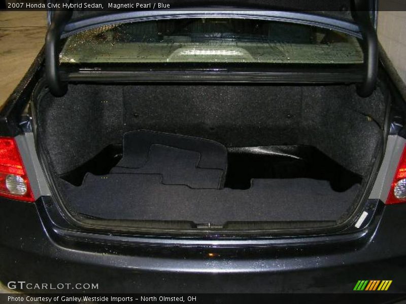 Magnetic Pearl / Blue 2007 Honda Civic Hybrid Sedan
