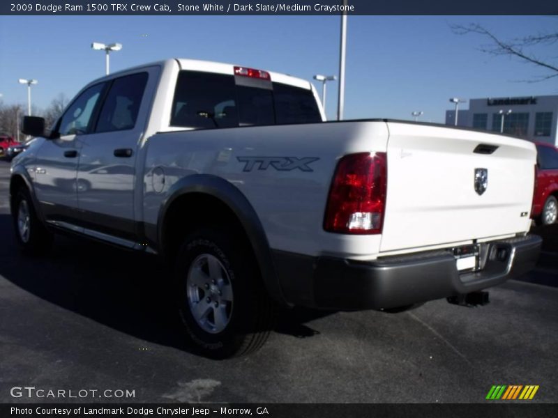 Stone White / Dark Slate/Medium Graystone 2009 Dodge Ram 1500 TRX Crew Cab