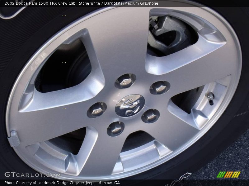 Stone White / Dark Slate/Medium Graystone 2009 Dodge Ram 1500 TRX Crew Cab