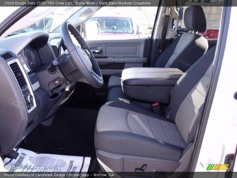 Stone White / Dark Slate/Medium Graystone 2009 Dodge Ram 1500 TRX Crew Cab