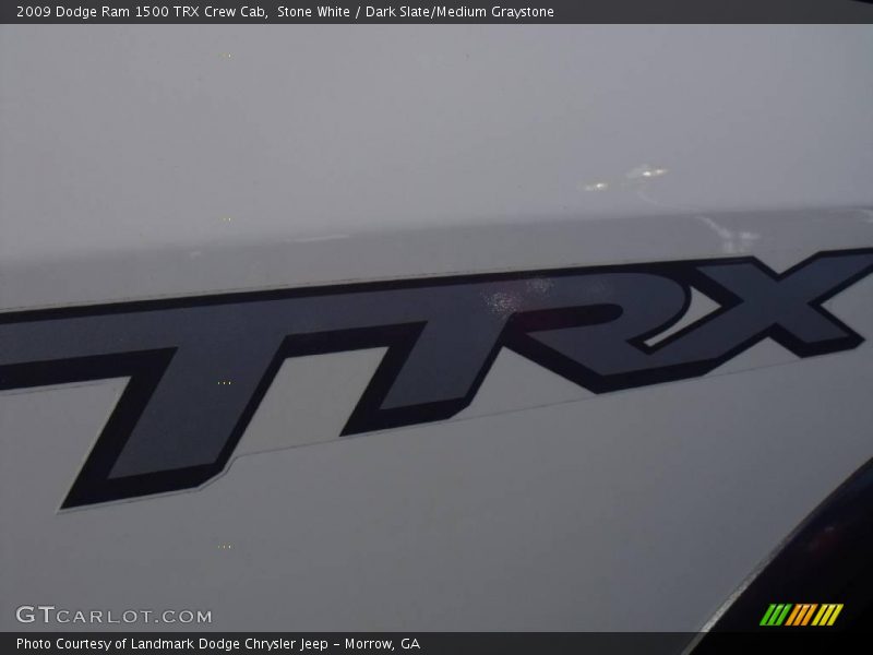 Stone White / Dark Slate/Medium Graystone 2009 Dodge Ram 1500 TRX Crew Cab
