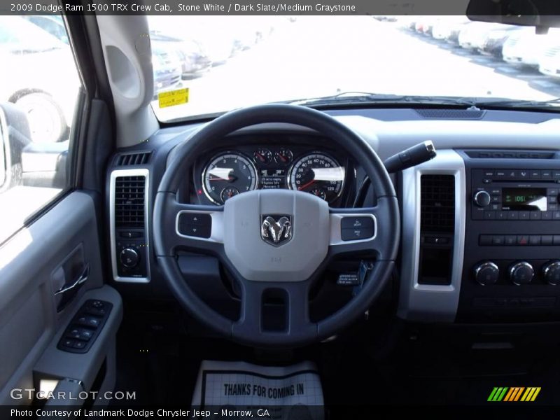 Stone White / Dark Slate/Medium Graystone 2009 Dodge Ram 1500 TRX Crew Cab