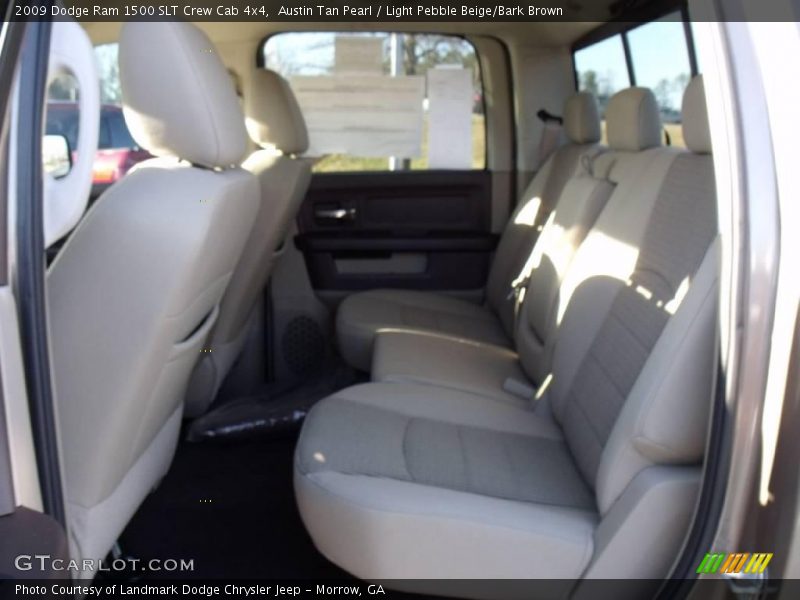 Austin Tan Pearl / Light Pebble Beige/Bark Brown 2009 Dodge Ram 1500 SLT Crew Cab 4x4