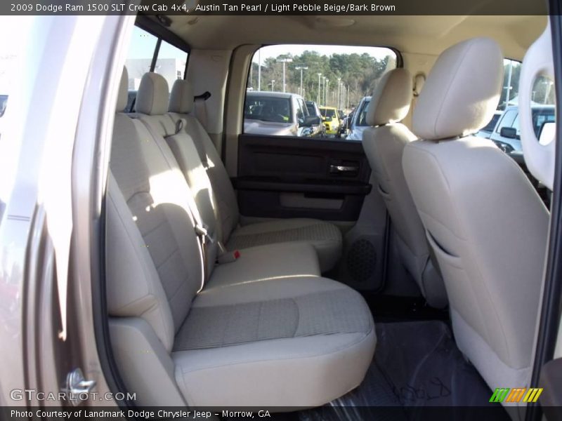 Austin Tan Pearl / Light Pebble Beige/Bark Brown 2009 Dodge Ram 1500 SLT Crew Cab 4x4