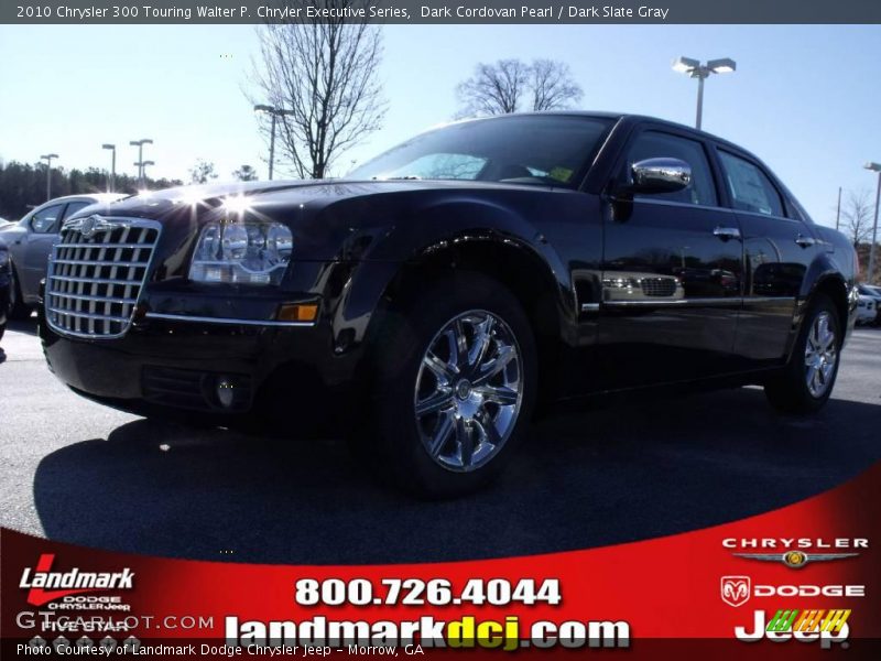 Dark Cordovan Pearl / Dark Slate Gray 2010 Chrysler 300 Touring Walter P. Chryler Executive Series