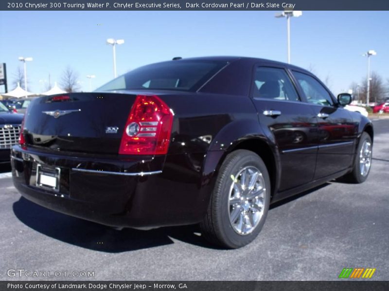 Dark Cordovan Pearl / Dark Slate Gray 2010 Chrysler 300 Touring Walter P. Chryler Executive Series