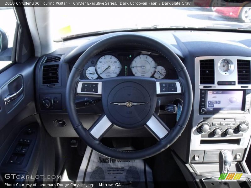 Dark Cordovan Pearl / Dark Slate Gray 2010 Chrysler 300 Touring Walter P. Chryler Executive Series