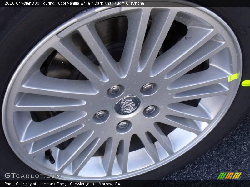 Cool Vanilla White / Dark Khaki/Light Graystone 2010 Chrysler 300 Touring