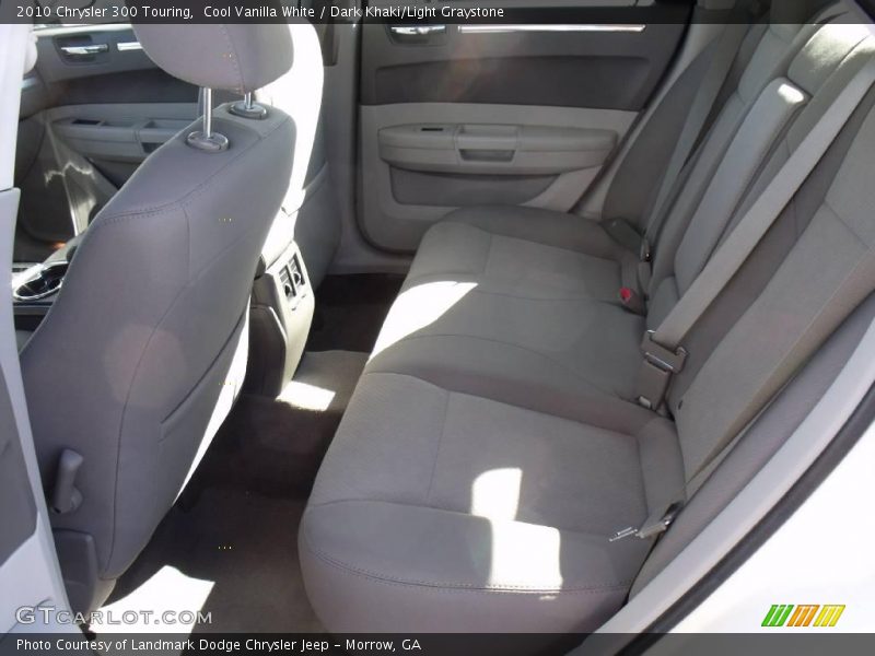 Cool Vanilla White / Dark Khaki/Light Graystone 2010 Chrysler 300 Touring