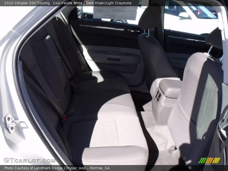 Cool Vanilla White / Dark Khaki/Light Graystone 2010 Chrysler 300 Touring