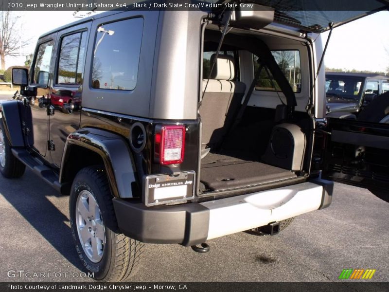 Black / Dark Slate Gray/Medium Slate Gray 2010 Jeep Wrangler Unlimited Sahara 4x4