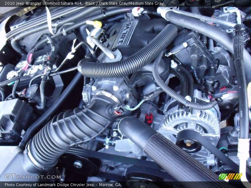 Black / Dark Slate Gray/Medium Slate Gray 2010 Jeep Wrangler Unlimited Sahara 4x4