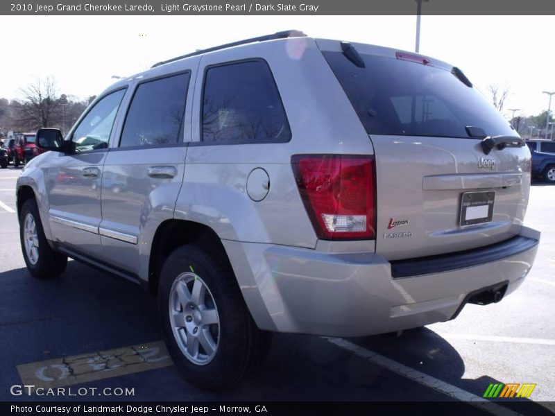 Light Graystone Pearl / Dark Slate Gray 2010 Jeep Grand Cherokee Laredo