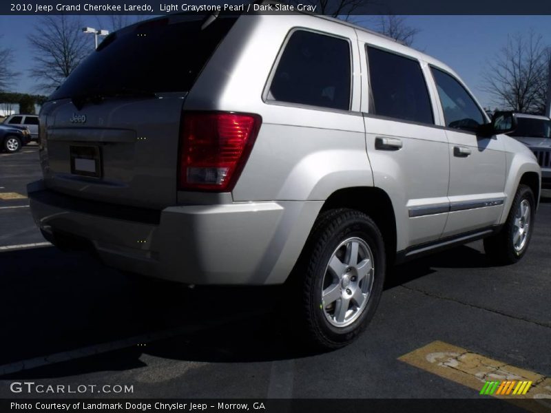 Light Graystone Pearl / Dark Slate Gray 2010 Jeep Grand Cherokee Laredo