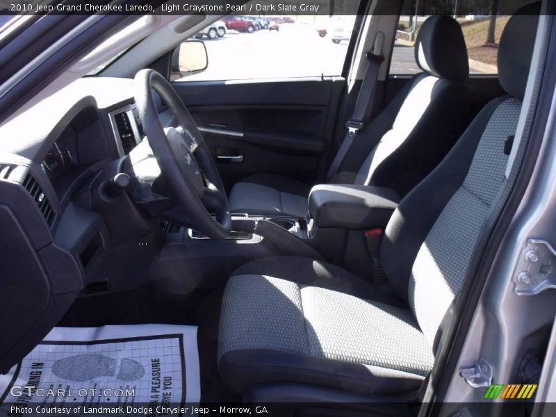 Light Graystone Pearl / Dark Slate Gray 2010 Jeep Grand Cherokee Laredo