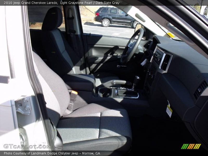 Light Graystone Pearl / Dark Slate Gray 2010 Jeep Grand Cherokee Laredo