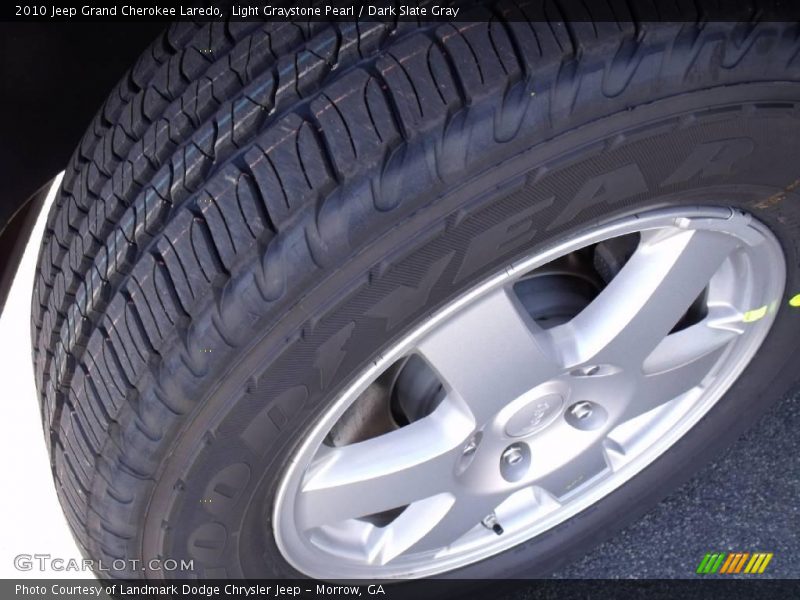 Light Graystone Pearl / Dark Slate Gray 2010 Jeep Grand Cherokee Laredo