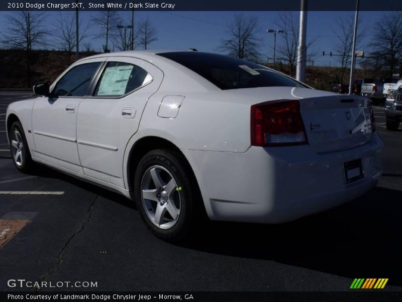 Stone White / Dark Slate Gray 2010 Dodge Charger SXT