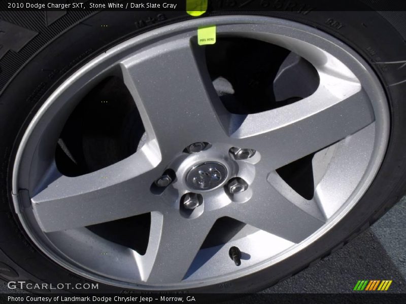 Stone White / Dark Slate Gray 2010 Dodge Charger SXT