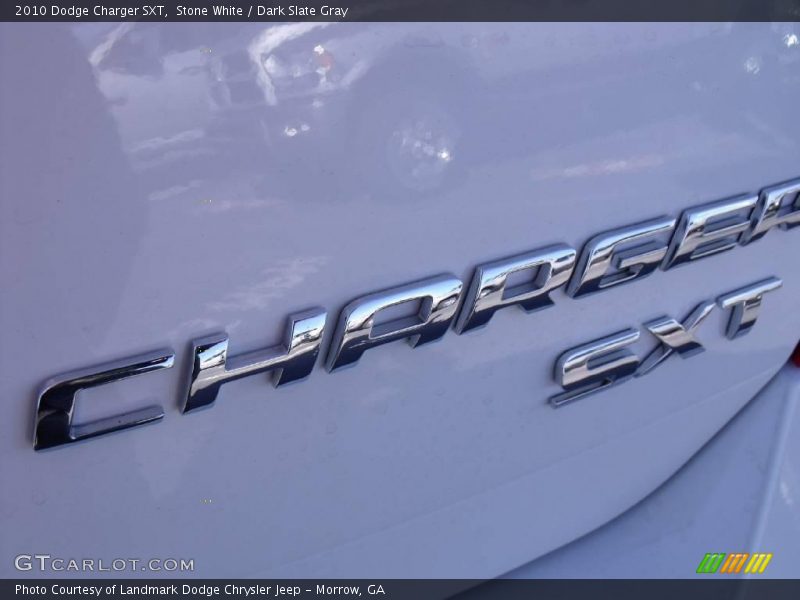 Stone White / Dark Slate Gray 2010 Dodge Charger SXT