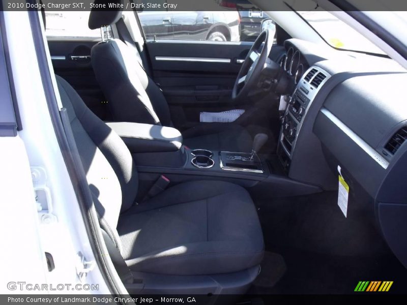 Stone White / Dark Slate Gray 2010 Dodge Charger SXT