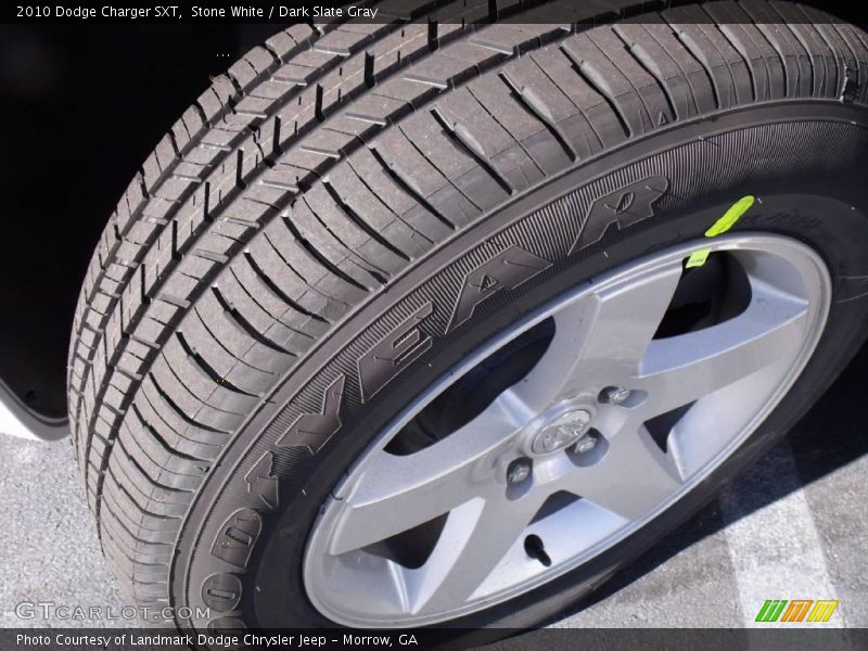 Stone White / Dark Slate Gray 2010 Dodge Charger SXT