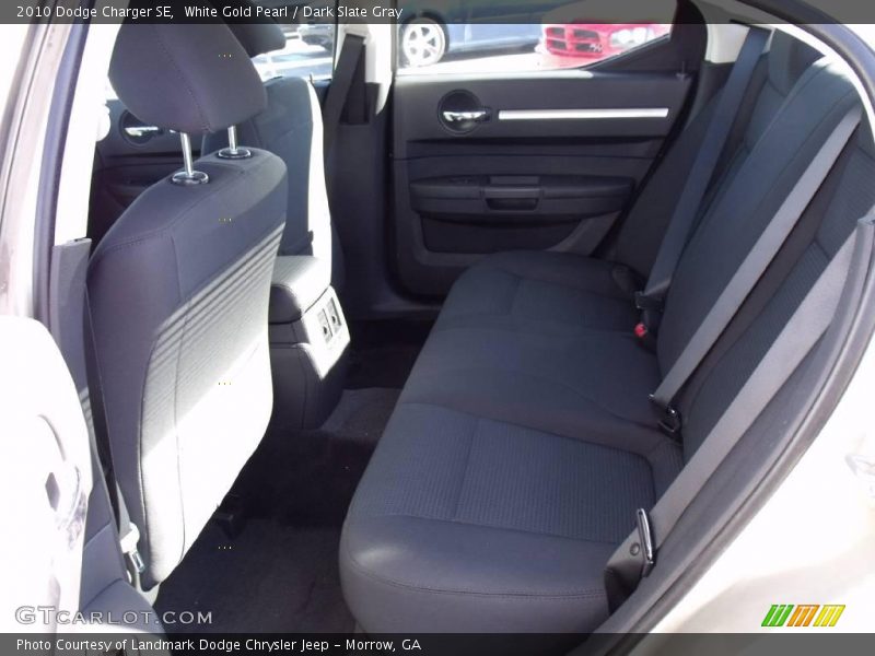 White Gold Pearl / Dark Slate Gray 2010 Dodge Charger SE