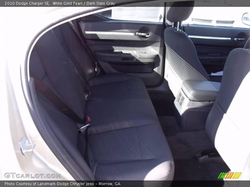 White Gold Pearl / Dark Slate Gray 2010 Dodge Charger SE