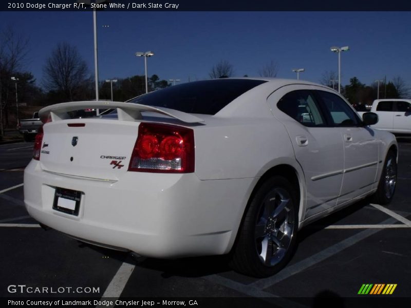 Stone White / Dark Slate Gray 2010 Dodge Charger R/T