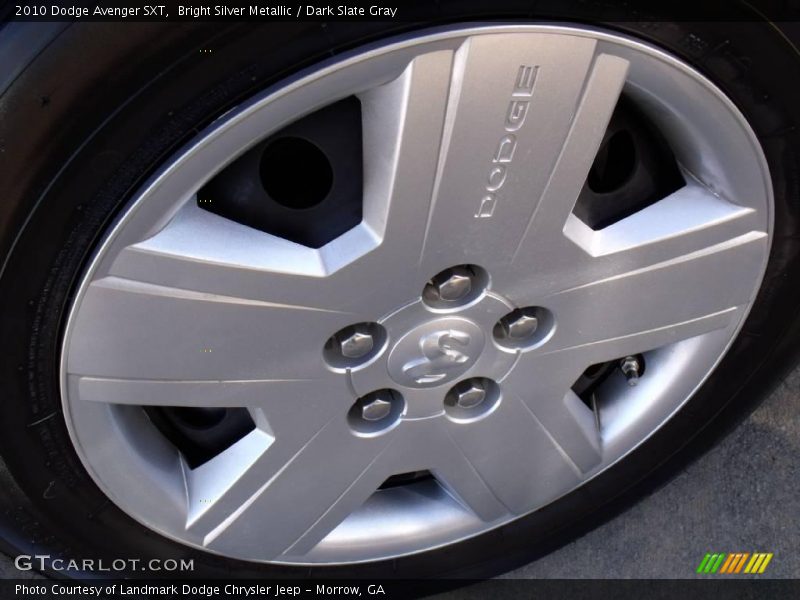 Bright Silver Metallic / Dark Slate Gray 2010 Dodge Avenger SXT