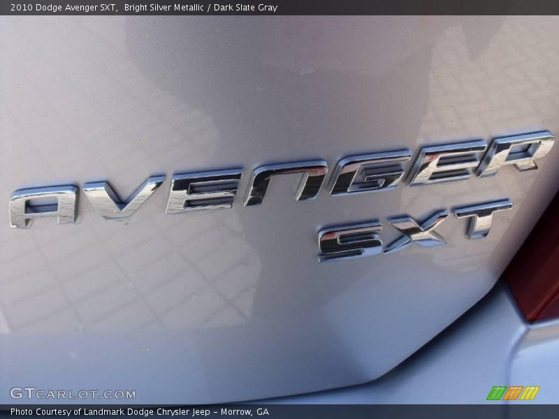 Bright Silver Metallic / Dark Slate Gray 2010 Dodge Avenger SXT
