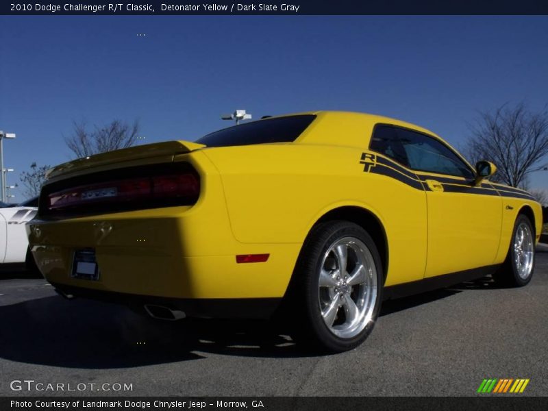 Detonator Yellow / Dark Slate Gray 2010 Dodge Challenger R/T Classic
